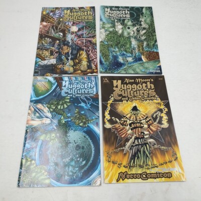 Yuggoth Cultures Lot Of 4 (2003) #1-3 Plus One Signed By Artist Jacen Burrows 