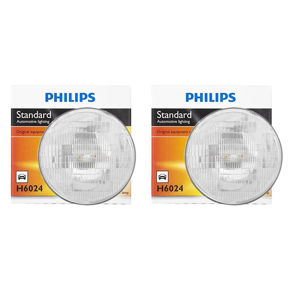 2 peças lâmpada de farol Philips para 1960-1966 Abarth 1600 lâmpada de feixe Hi/Lo - Imagem 2 de 4