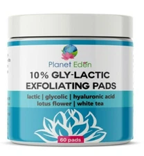 10% Gly-Lactic Glycolic & Lactic Acid Skin Exfoliating Pads SKIN LIGHTENING