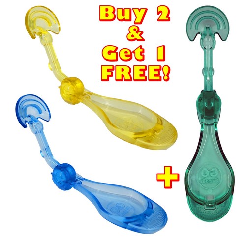 Buy 2, Get 1 Free! Triple-Edged Folding Tongue Scraper - Premium Tongue Cleaner - Picture 12 of 14