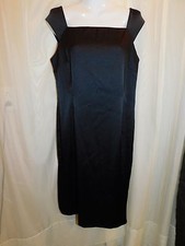 METRO STYLE Little Black DRESS Women's Size 12 Stretch