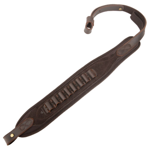 Cinghie imbottite morbide in pelle per fucile guscio fucile imbracatura per .308.22LR 12GA - Foto 42 di 47