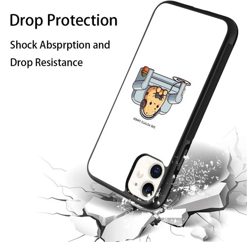 Sad Potato Cartoon For iPhone SE XS XR Max 5 6 7 8 Plus Anti scratch Cover - Picture 9 of 25