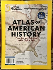 National Geographic  Magazine Atlas of American History December 2024