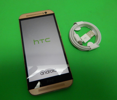 HTC One M8 32GB - GOLD (AT&T) FREE BUNDLE & SHIPPING