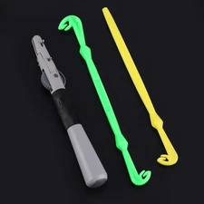 Manual Fishing Hook Tier Line Tying Tool with Sub line  Single&Double Hook Fast