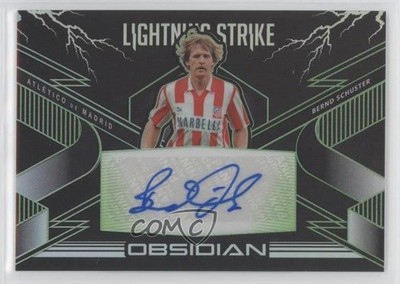 2020 Obsidian Lightning Strike Electric Etch Green 6/25 Bernd Schuster Auto 7y2