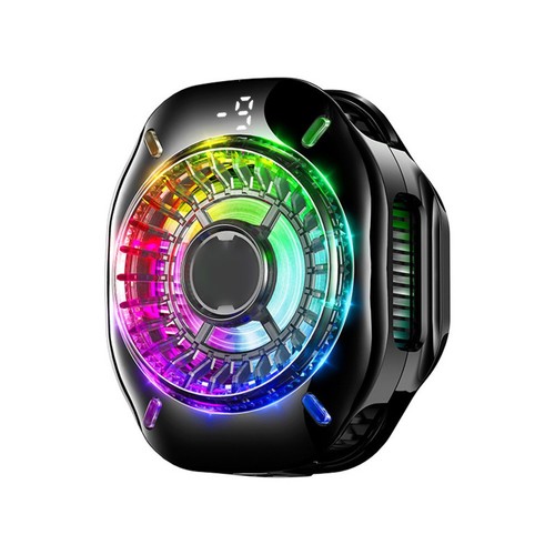 Ventilateur Refroidissement T??l??phone Magn??tique Compact avec Clip et RGB pou - Photo 2 sur 12