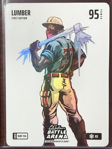 Bo Jackson Battle Arena Lumber James Wood Ice Blizzard Battle Foil BLBF-514