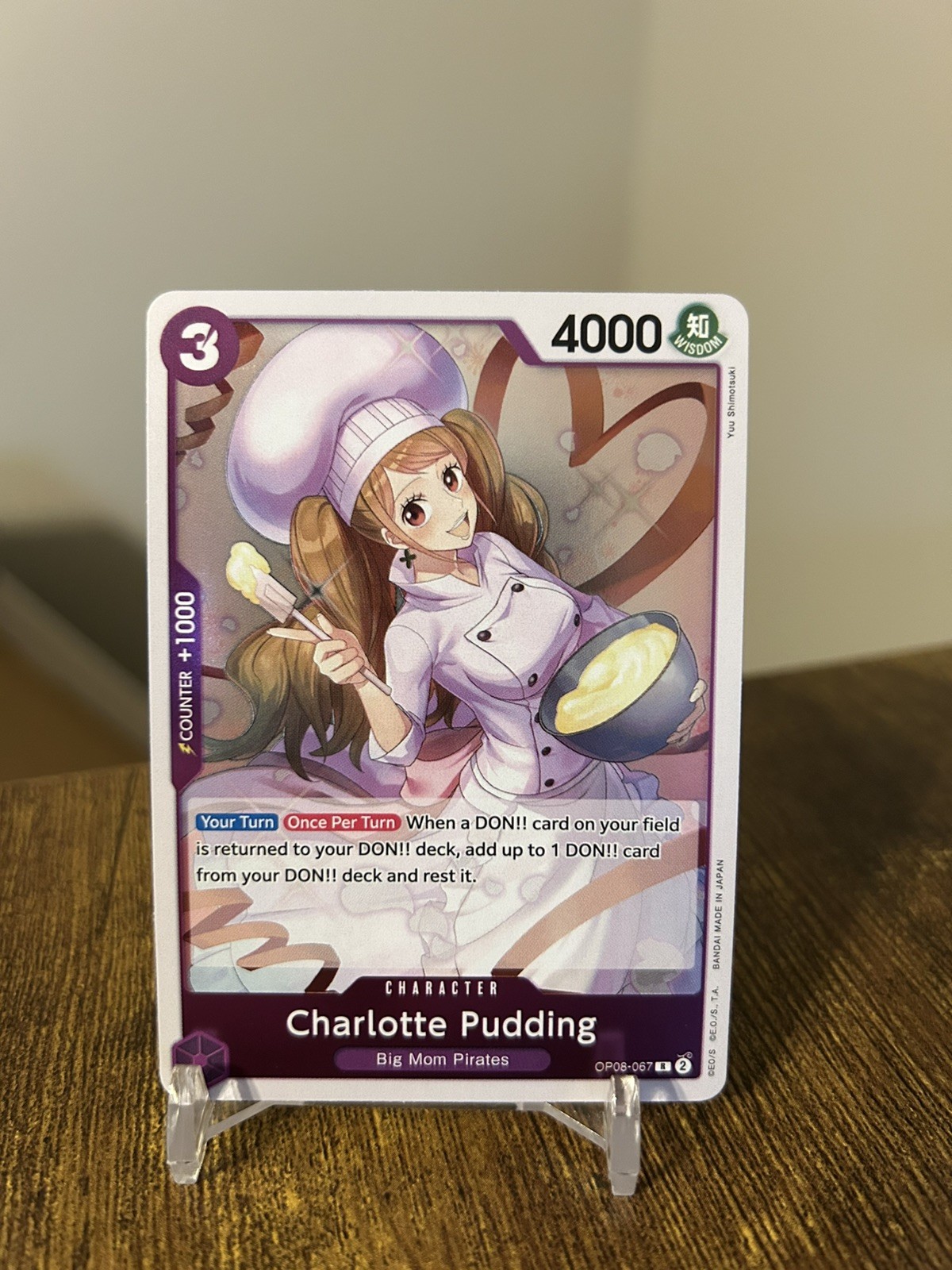 Charlotte Pudding (OP08-067) - Two Legends (OP08) - One Piece Card Game