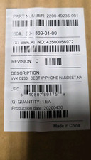 NEW Poly VVX D230 DECT VOIP Phone Handset with Charging Dock - 2200-49235-001