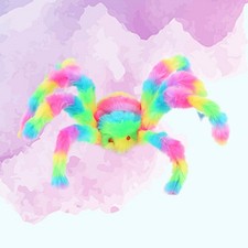50 Cm Kuscheltier Spinne Halloween Spider Toy Realistisches Spinnenspielzeug