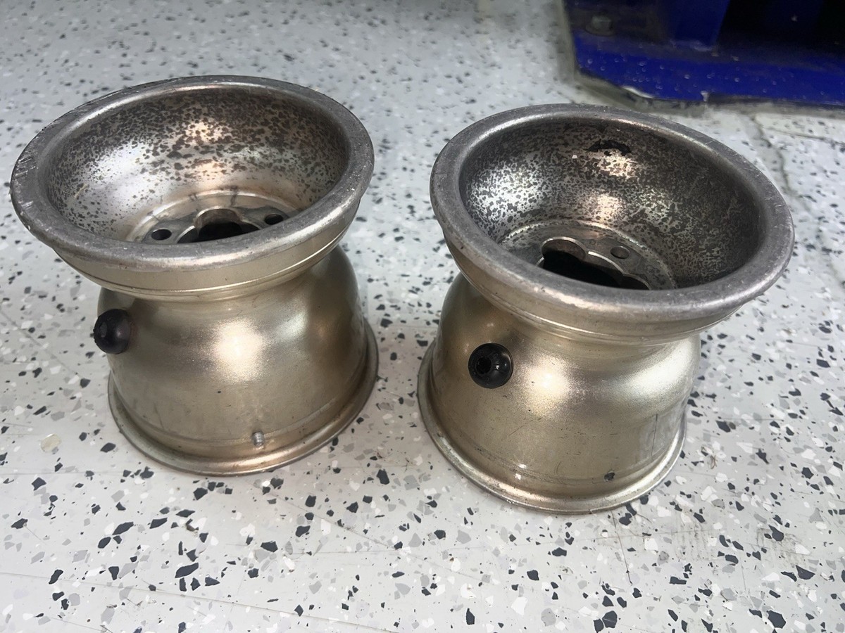 OTK Tony kart MXP MXJ magnesium Cadet 5” Wheel Set Pair 130mm