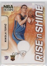 2024 Panini NBA Hoops Rise N Shine Memorabilia Winter Nikola Topic #RSM-NTT 00ix