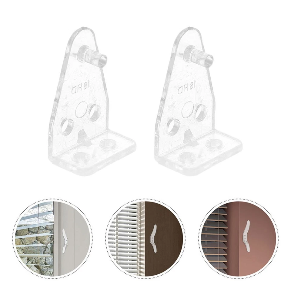 Piezas de repuesto para persianas 16 piezas: clips de sujeción de riel inferior reemplazos mini Foto 2 de 4