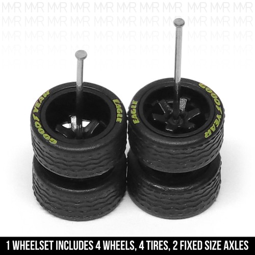 1/64 TE37 DEEP DISH Real Rider Wheels Rims Rubber Tires Set Custom for Hot - Picture 43 of 67
