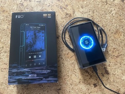 FiiO M11S Hi-Res Player, defekt, Bildschirmbruch nach Sturz