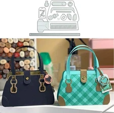 Handbag Metal Cutting Dies Womens Bag Embossing Stencil Mould Template