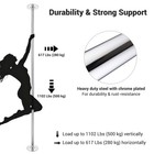 Yescom 3 Pack 9.25 FT Spinning Static Dancing Pole Kit for Studio Club Silver — photo 4