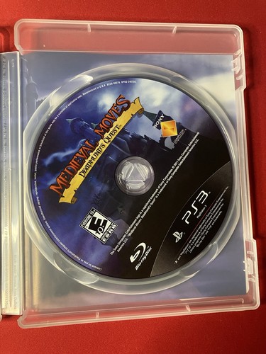 Medieval Moves Deadmund's Quest PS3 Sony PlayStation 3 Move Required CIB Used - Picture 4 of 5