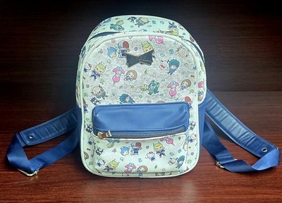 My Hero Academia Sanrio Hello Kitty & Friends Mini Backpack Chibi White Navy