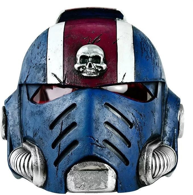 Space Marine Titus Resin Cosplay Helmet