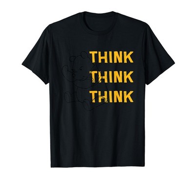 Disney Winnie The Pooh Think T-Shirt_