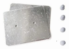 Fiamma Motorhome Carry-Bike Aluminium Internal Brackets Set Of 2 - 98656-275