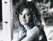 COCKTAIL: Elisabeth Shue HAND Signed 10x8 Photo SEE VIDEO PROOF [19801]