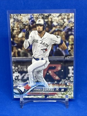 2018 Topps Holiday WalMart Mega Box Lourdes Gurriel Jr #HMW187 RC Blue Jays