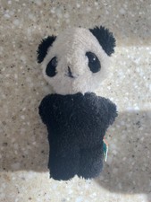 Vintage 1978 R. Dakin Panda Bear Plush Stuffed Animal 5" Tall Made in Korea