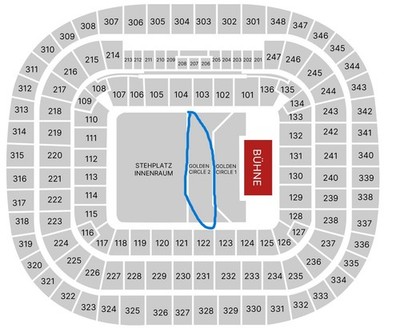 Front of Stage 2 Stehplatz Tickets Foo Fighters München 17.06.26, 4mal vorhanden