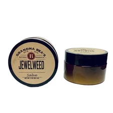 Grandma Bea's Jewelweed Salve, Herbal Remedy with Soothing Ingredients, 4 oz Jar