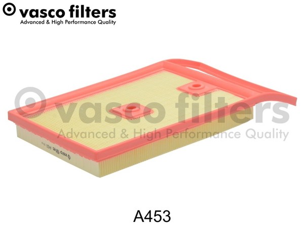 Luftfilter Vasco Filters David Vasco A453 Filtereinsatz FüR Vw Polo 5 6R1 6C1 A1-image