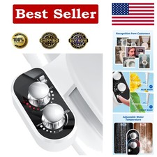 Non-Electric Hot and Cold Bidet Attachment with Dual Wash Modes - Easy Install
