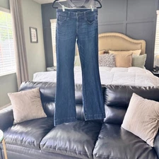 J Brand Women’s Bootcut Jeans Dark Wash Stretch Denim Size28 Style JB000266