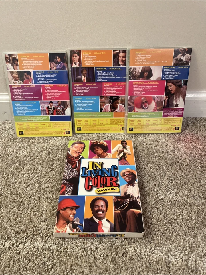 In Living Color Season 1 DVD Complete Season One TV Show 3 Disc Set 2003 Vintage - Image 2 of 2