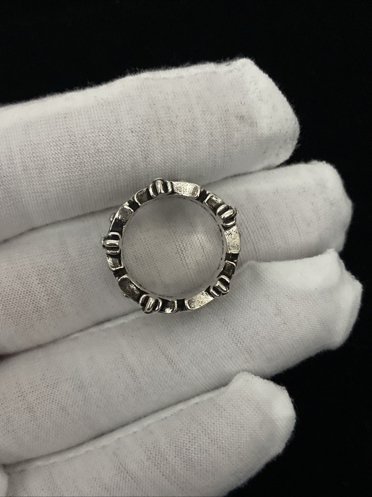 Chrome Hearts Double Stack Cross Ring Size 11 ,99… - image 3