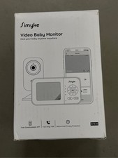 Video Baby Monitor with Camera No WiFi 1200ft Long Range, 2.8" Plug  Play Diapl