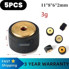NEW 11 8 6 2mm Tape Recorder Pinch Roller Wheel Rubber Pressure Belt Pulleys