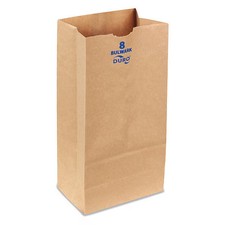 Duro Bag Grocery Bag,Brn,12-7/16"L,6-1/8" W,PK400 71008 Duro Bag 71008