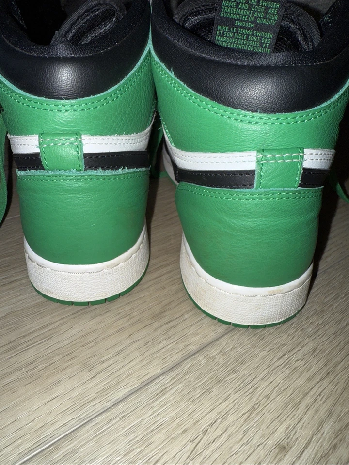 Nike Zapatos Juveniles 7Y Verde Suerte Air Jordan 1 Retro Alto OG GS Zapatilla FD1437 031 Foto 4 de 4