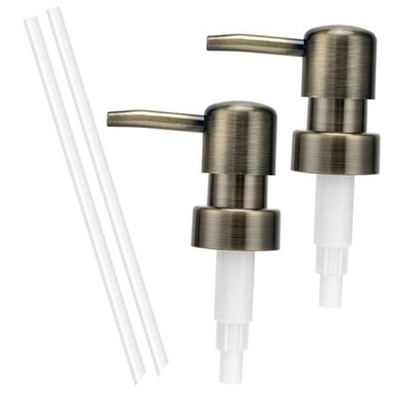 Soap Dispenser Pump Replacement for Standard 28/400 Thread Size 2 Pack Bronze