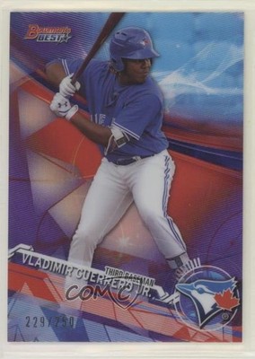 2017 Bowman's Best Top Prospects Purple Refractor /250 Vladimir Guerrero Jr 2b5
