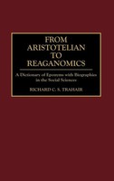 From Aristotelian To Reaganomics | Richard Trahair (U. A.) | Buch | Gebunden