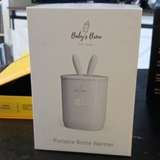 BABY  S BREW Portable Bottle Warmer 8 Hour Battery Life Tsa Compliant Adjustable