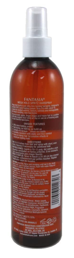 Fantasia Spritz Liquid Mousse 12 Ounce Pump (Mega) (354ml) (2 Pack)