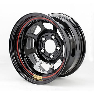 Bassett 58DF2W 15X8 D-Hole 5x4.5 2 In Bckspc Wissota Wheel