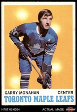 1970 Topps #112 Garry Monahan Maple Leafs 5.5 - EX+