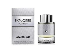 Mont Blanc Explorer Platinum 2.0 oz EDP Spray Mens Cologne 60ml NIB